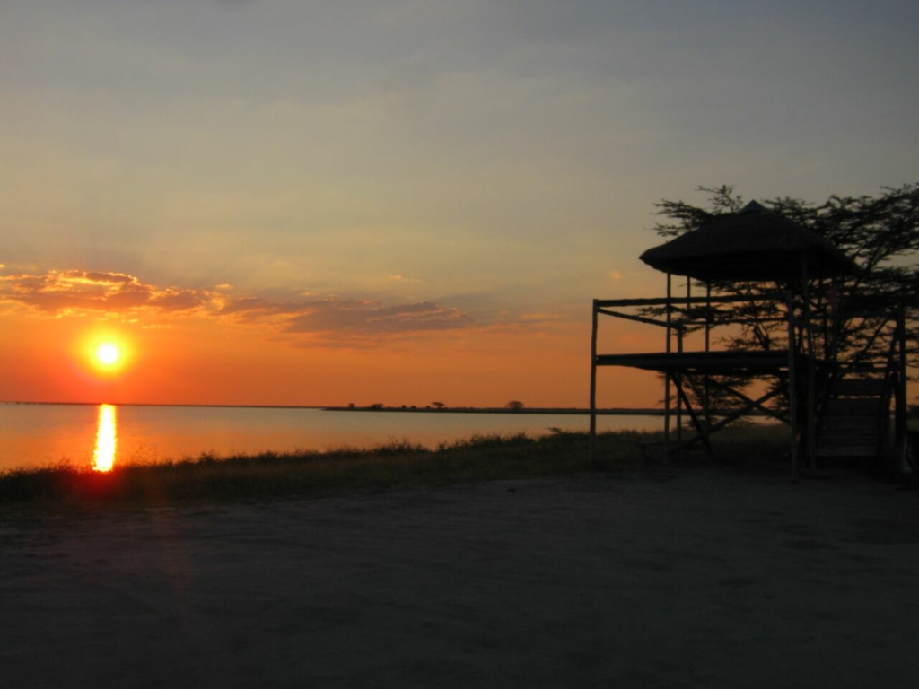Saying Yes in Botswana- Sunset at platform_preview